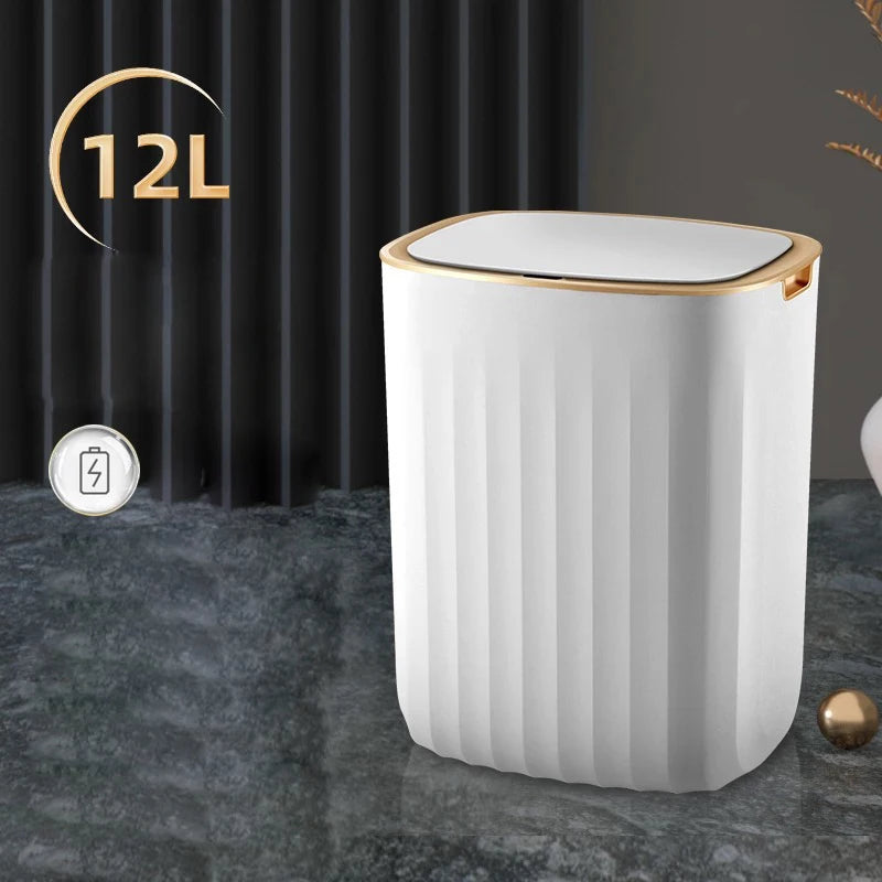 Smart Sensor Trash Can For Kitchen Garbage