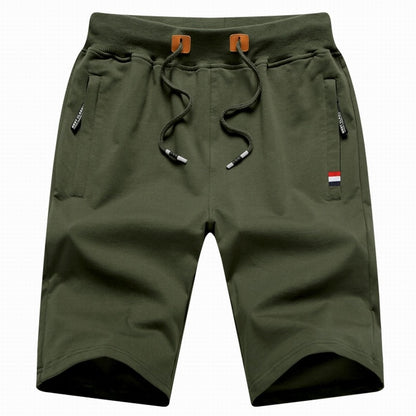 2023 New Men's Shorts Summer Breeches Cotton Casual Sweat Bermudas - enoughdream.com