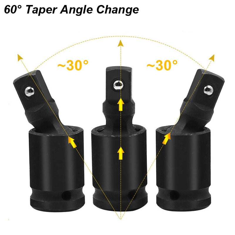 360 Degree Impact Universal Joint-Socket Swivel Knuckle - enoughdream.com