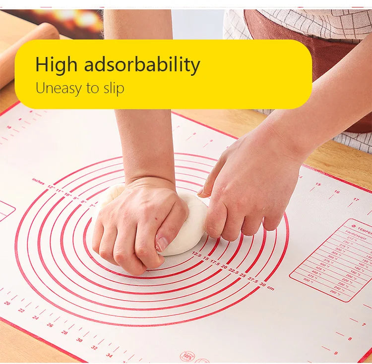 Unior 1 pcs silicone cooking mat kneading dough pad pizza bolo