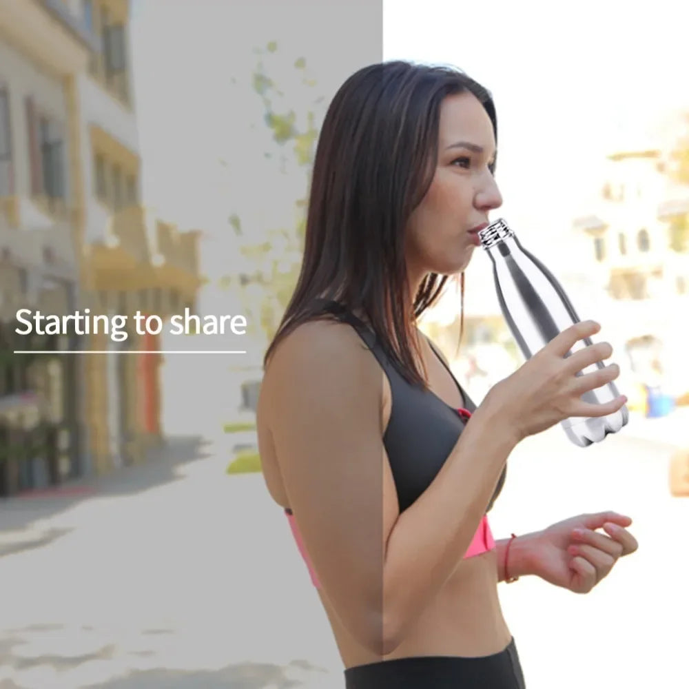 Stainless Steel Insulated Vacuum Thermos Water Bottle Double Wall BPA Free Bottles for Sports Bottles