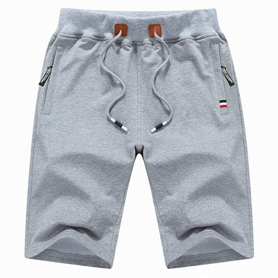 2023 New Men's Shorts Summer Breeches Cotton Casual Sweat Bermudas - enoughdream.com