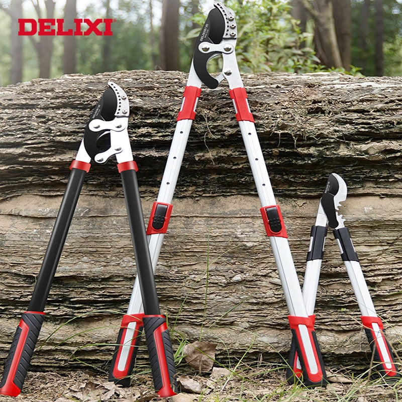 DELIXI Long Pruner Garden Branch Scissors SK5 Steel Garden - enoughdream.com