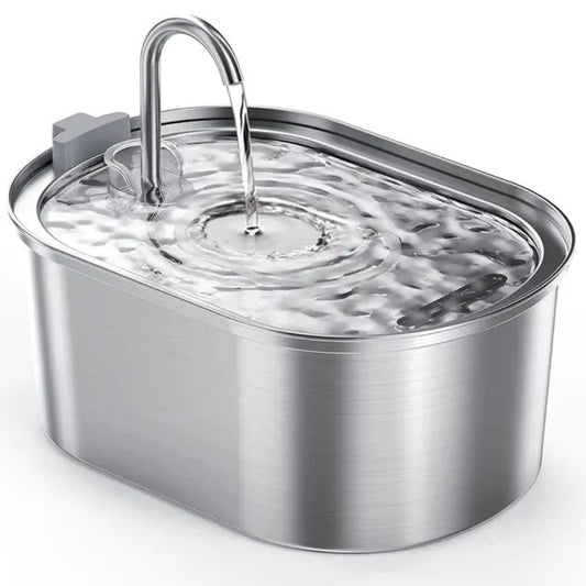 Cat Water Dispenser – Stainless Steel Automatic Pet Fountain