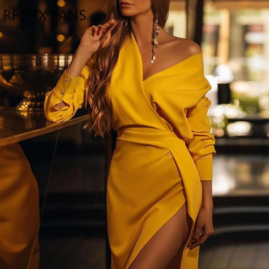 Elegant Women's Chic Dress | Versatile & Trendy Fashion Attire