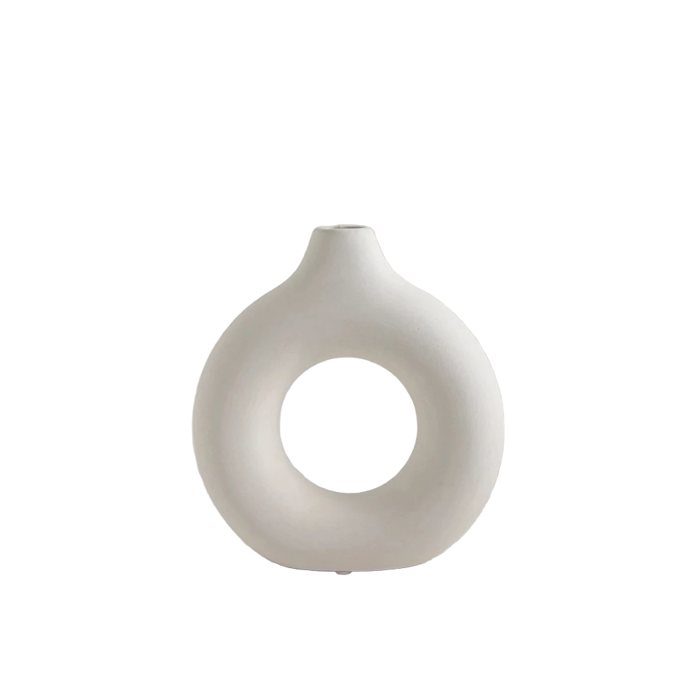 Nordic Vase Circular -  Vase For Home Living Room Decoration