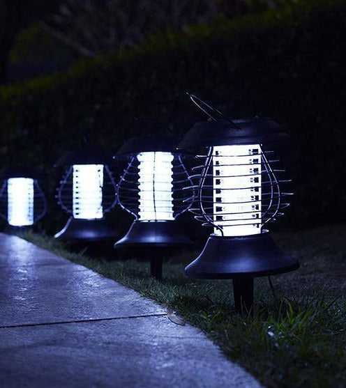 Lanterna Eliminadora de Mosquitos com painel solar - A.S Foco