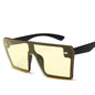 SunderSun® - Óculos de Sol Vintage Quadrado moda Flat Top Uv400 - A.S Foco
