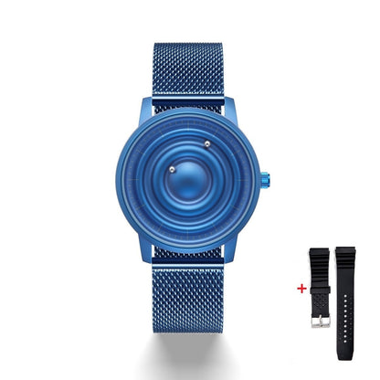 Eutour Blue Men's Watch Magnetic Ball Luxury Men - enoughdream.com