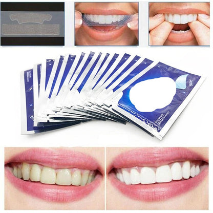 Tiras de Gel para Clareamento Dental Heonyirry - 14 pares - A.S Foco