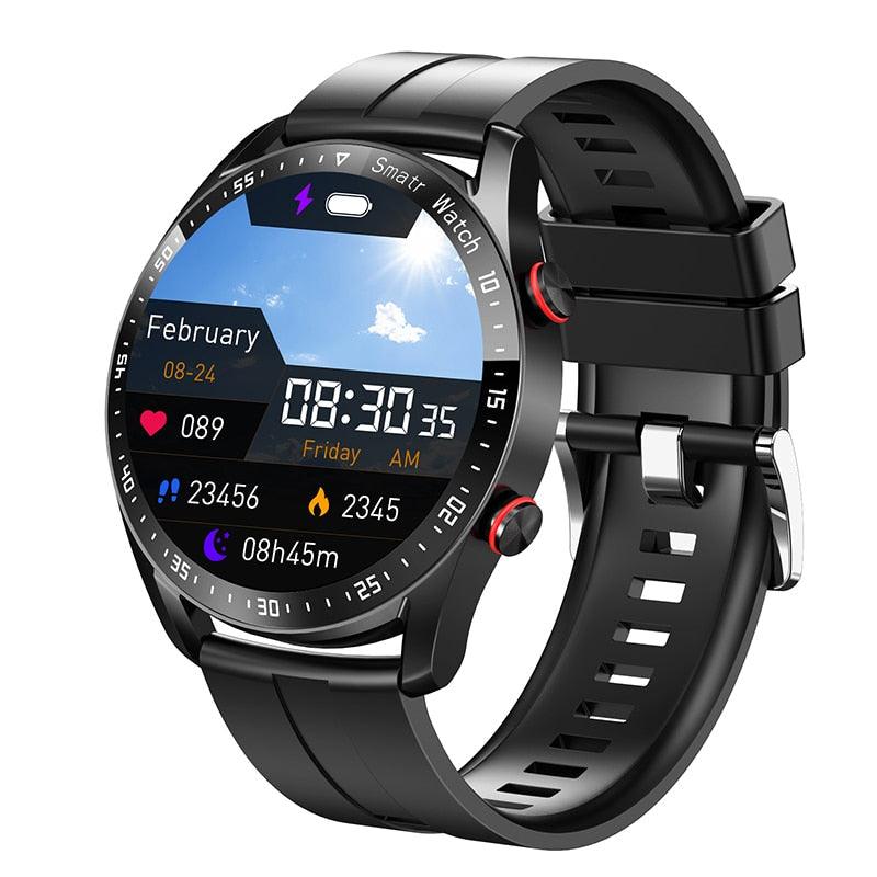 Relógio Inteligente Masculino Fitnes Relógios Esportivos Masculino-ECG+PPG - A.S Foco