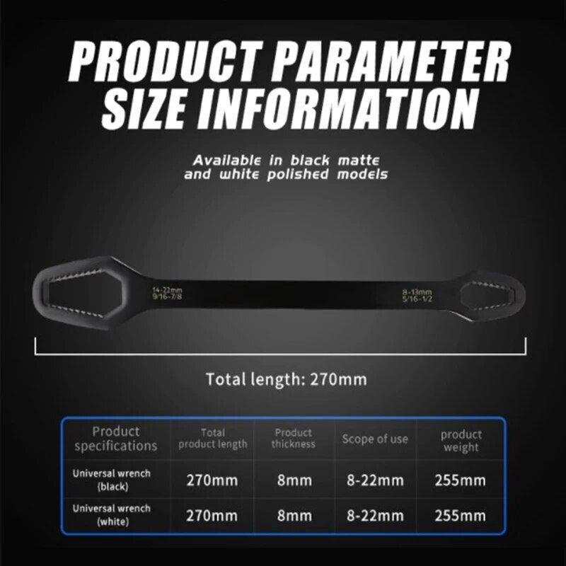 Chave Torx Universal Chave de Torque Ajustável 8-22mm. - A.S Foco