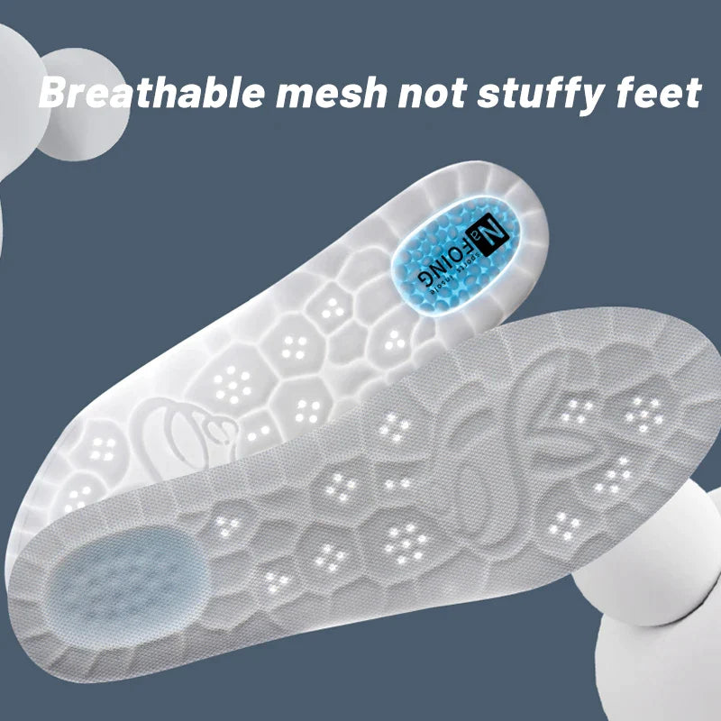 Sport Insoles for Shoes Sole Shock Absorption Deodorant - enoughdream.com