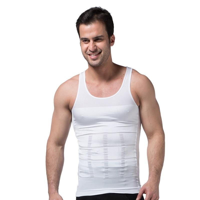 Modelador corporal masculino com compressão Abdômen deixa cintura fina - VITOCLEI STORE