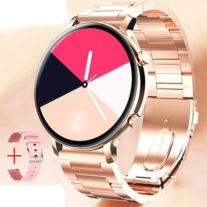 Relógio Inteligente de chamada Bluetooth feminino ECG+PPG smartwatch-ChiBear - A.S Foco