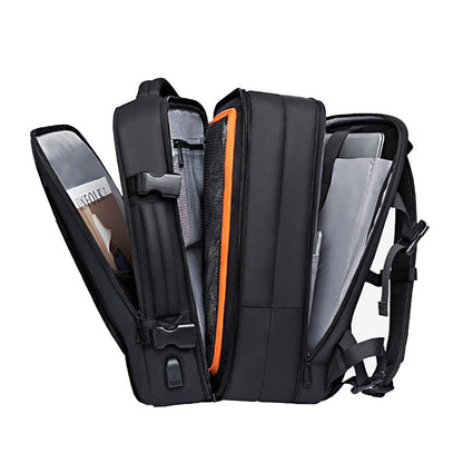 Travel Backpack Men Business Aesthetic Backpack School Expandable USB - enoughdream.com