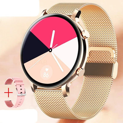 Relógio Inteligente de chamada Bluetooth feminino ECG+PPG smartwatch-ChiBear - A.S Foco