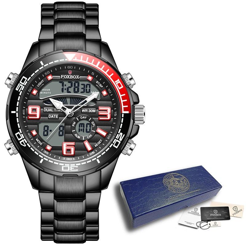 Military Watch Top Luxury Brand Big Dial Sports Watches Chronograph Quartz Date - LIGE - enoughdream.com