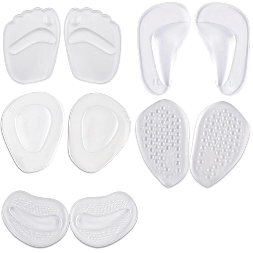 1 Pair Forefoot Orthopedic Insoles Women Soft Silicone - enoughdream.com