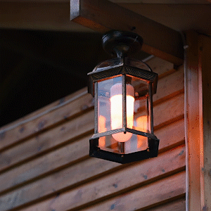 Lâmpada de Efeito em Chamas - A.S Foco