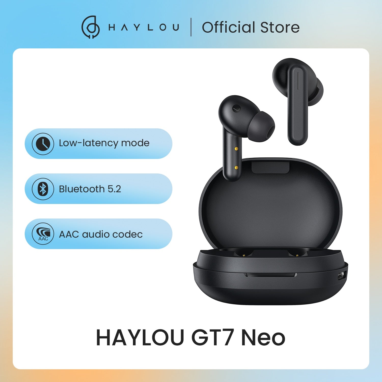 HAYLOU GT7 Neo TWS Wireless Headphones V5.2 Bluetooth - enoughdream.com