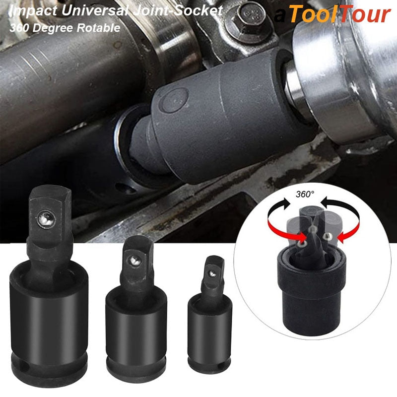360 Degree Impact Universal Joint-Socket Swivel Knuckle - enoughdream.com