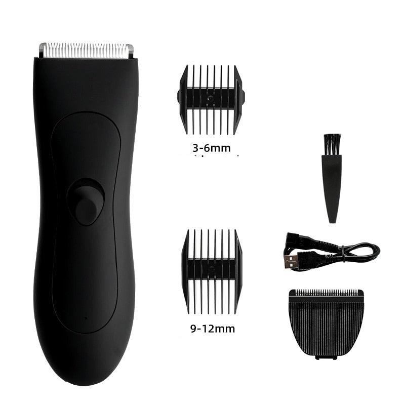 Aparador de pêlos do corpo masculino para barbear para mulheres Depilação Aparador virilha, corpo e Braço - Lady Shaver - A.S Foco