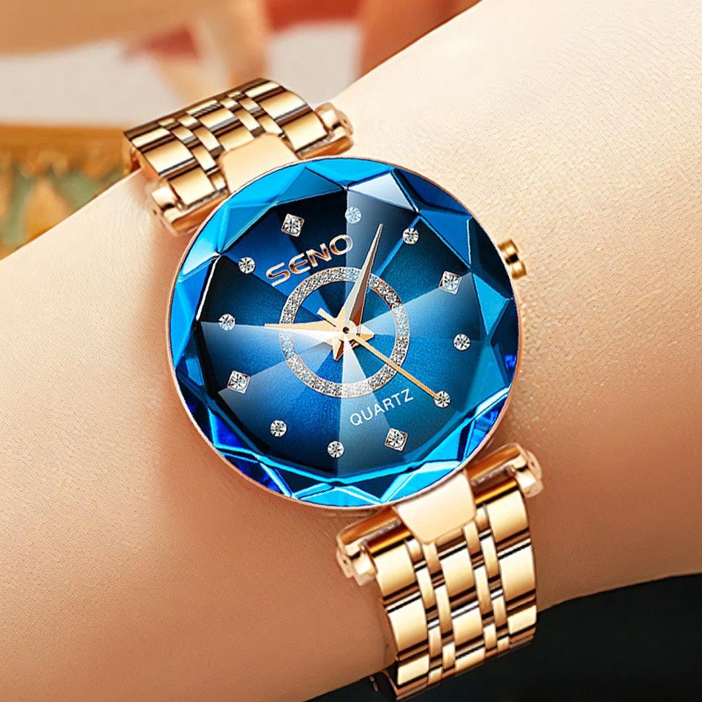 Relógios Para Mulheres Marca Quartz Relógio - A.S Foco