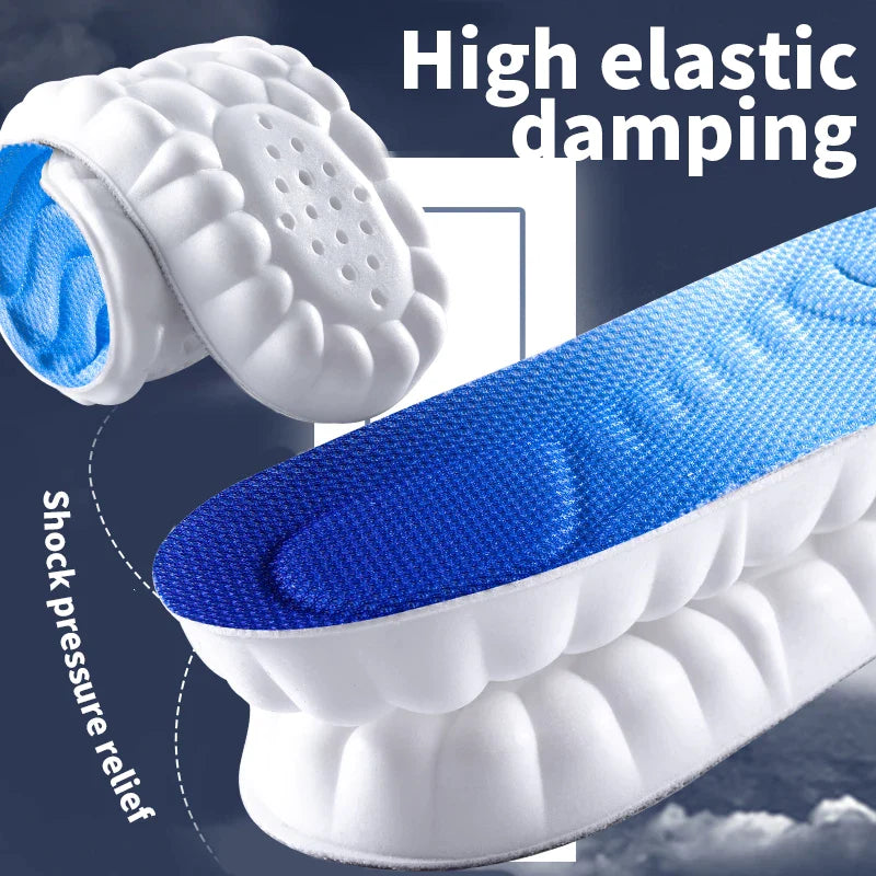 4D Cloud Technology Sports Insoles for Shoes PU Sole - enoughdream.com