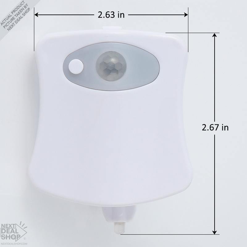 Luz Interna de Vaso Sanitário com Sensor de Movimento - Evite Acidentes Noturnos! - A.S Foco