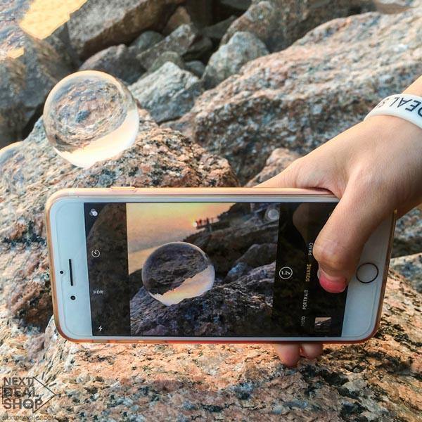 Bola Decorativa de Cristal - Tire Fotos Incríveis! - A.S Foco