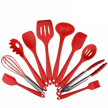 Conjunto de Utensílios em Silicone - A.S Foco